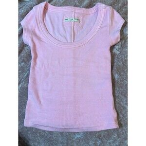 We The Free Pink Brooklyn Tee
